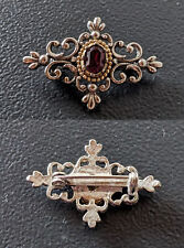 Trachtenschmuck brosche granat gebraucht kaufen  Postmünster