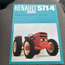 Prospectus renault deutz d'occasion  Buchy
