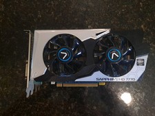 Placa de Vídeo Sapphire Vapor-X Radeon HD 7770 GHZ Edition 1GB GDDR5 comprar usado  Enviando para Brazil