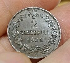 Centesimi 1906 valore usato  Spigno Saturnia