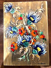 Ceramic plaque stylized d'occasion  Expédié en Belgium