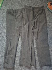 Grey school trousers for sale  NOTTINGHAM