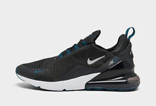 Usado, Tênis Nike Air Max 270 Preto/Azul Casual Masculino Tamanho EUA 8-14 Raro Novo✅ comprar usado  Enviando para Brazil