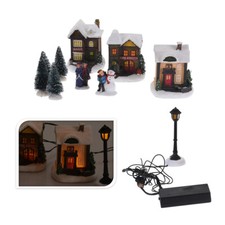 Weihnachts dorf led gebraucht kaufen  Hünxe