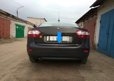 Tampa cromada sob o porta-malas acabamento para Renault Fluence 2009-2016 comprar usado  Enviando para Brazil