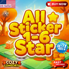 Usado, Adesivos GO Monopoly todos 1 2 3 4 5 6 estrelas | Preço super rápido e barato comprar usado  Enviando para Brazil