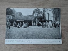 Winchester pageant postcard for sale  BLACKPOOL