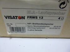 Visaton frws ela gebraucht kaufen  Ingoldingen