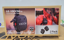Alto-falante portátil sem fio LG XBOOM Go com som poderoso XG2TBK - PACOTE COM 2, usado comprar usado  Enviando para Brazil