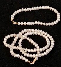 Zierliches set perlenschmuck gebraucht kaufen  Nürnberg