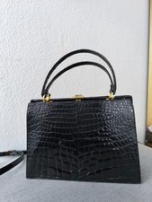 Kroko tasche vintage gebraucht kaufen  Dittelbrunn