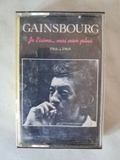 Cassette audio gainsbourg d'occasion  Tergnier