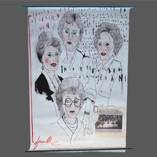 Pôster impresso mídia mista Golden Girl por Lewis Rossignol comprar usado  Enviando para Brazil