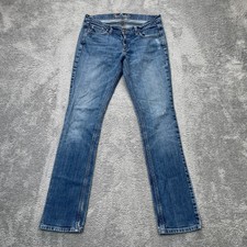 Usado, Jeans feminino Abercrombie And Fitch 10L azul Erin denim bootcut algodão stretch comprar usado  Enviando para Brazil