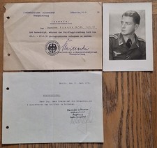 German ww2 documents for sale  MORECAMBE
