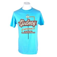 Festival shirt blue for sale  OSSETT