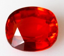 Saphir orange ceylan d'occasion  Villars-les-Dombes
