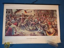 Alte schulwandkarte barrikaden gebraucht kaufen  Tiefenort