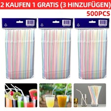 Strohhalme plastik 500 gebraucht kaufen  Ginsheim-Gustavsburg