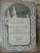 Nicola zingarelli vocabolario usato  Cento
