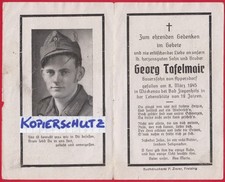 Sterbebild wehrmacht endkampf gebraucht kaufen  Oranienburg