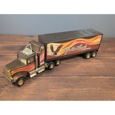 Veículo de brinquedo fundido Golden Eagle Express semi caminhão reboque cabine comprar usado  Enviando para Brazil