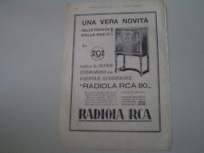 Advertising pubblicità 1931 usato  Salerno