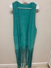 Turquoise suede feel for sale  Boerne