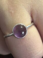 Bague améthyste véritable d'occasion  Chalon-sur-Saône
