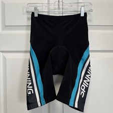 Shorts de bicicleta acolchoado curto feminino giratório tamanho médio preto azul ciclismo comprar usado  Enviando para Brazil