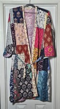 Patchwork cotton robe d'occasion  Expédié en Belgium
