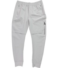 Reebok Mens Training Supply Performance Athletic Track Pants, Grey, Medium for sale  Hillsboro