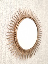 Miroir soleil dore d'occasion  Toulouse-