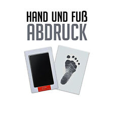 Baby fußabdruck handabdruck gebraucht kaufen  Hamburg