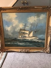 Maritime oil painting for sale  HERNE BAY