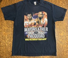 Mayweather pacquiao shirt for sale  East Moline