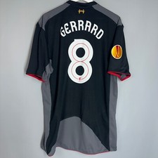 CAMISA DE FUTEBOL LIVERPOOL 2012/2013 AWAY WARRIOR TAMANHO XXL #8 GERRARD comprar usado  Enviando para Brazil