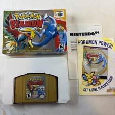 Pokemon Stadium 2 original autêntico N64 Nintendo 64 caixa e inserções de carrinho, usado comprar usado Pokemon Stadium 2 original autêntico N64 Nintendo 64 caixa e inserções de carrinho, usado comprar usado  Enviando para Brazil
