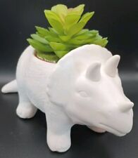 Triceratops dinosaur ceramic for sale  Upland