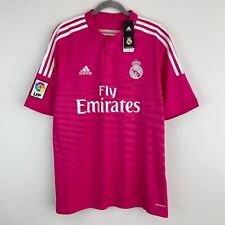 Usado, Camisa de futebol masculina Real Madrid 2014/2015 Adidas Away tamanho G rosa comprar usado  Enviando para Brazil
