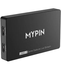 Usado, Placa de captura USB 3.0 HDR 4K para captura de transmissão ao vivo 1080P60fps suporte microfone... comprar usado  Enviando para Brazil