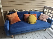 Blue love seat for sale  Kenner