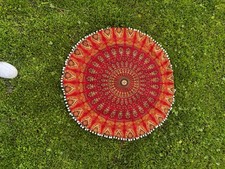 Red mandala floor for sale  Macclenny