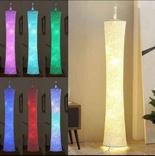 INSFASHBLE luz macia LED piso 58" RGB suporte 7 cores mudança Tyvek tecido , usado comprar usado  Enviando para Brazil