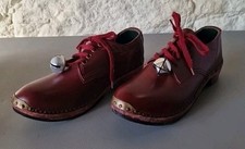 Dark red leather for sale  MACCLESFIELD