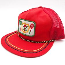 Usado, Boné remendo chapéu caminhoneiro malha snapback corda golfe tênis clube country vintage vermelho comprar usado  Enviando para Brazil