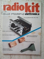 Radio kit elettronica usato  Tivoli