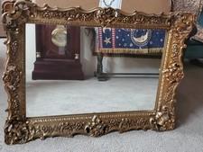 Rectangular mirror gold for sale  Houston