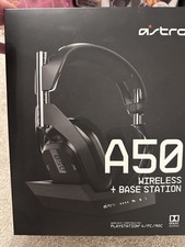 Fone de Ouvido para Jogos Sem Fio Astro A50 com Estação Base Preto comprar usado  Enviando para Brazil