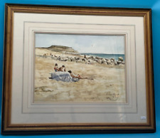 Watercolour day beach for sale  WELLINGBOROUGH